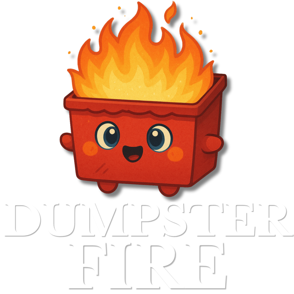 Dumpster Fire Junk Removal and Dumpsters