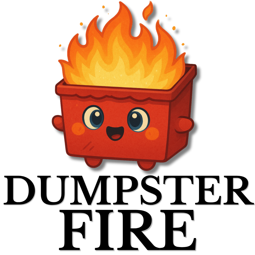 Dumpster Fire Junk Removal and Dumpsters